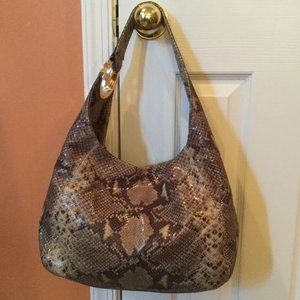 🎈MICHAEL KORS  HOBO LEATHER BAG